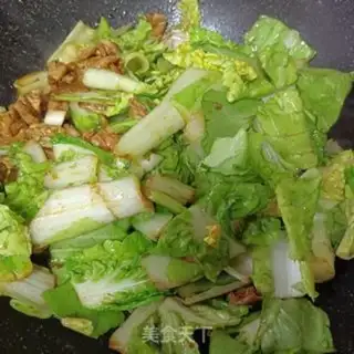 Make Five bouquets for green tofu cabbage step 6