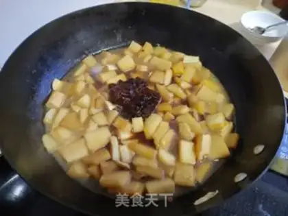 Make Soy sauce and fragrance step 3