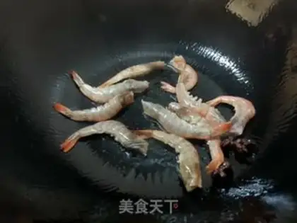 Make Potato chili shrimp step 4