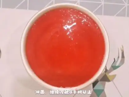 Make Strawberry Moose step 18