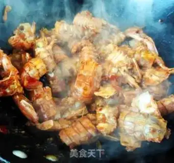 Make Fry shrimp step 6