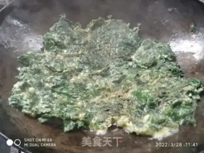 Make Huo-heung fried eggs step 9
