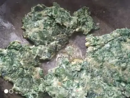 Make Huo-heung fried eggs step 10