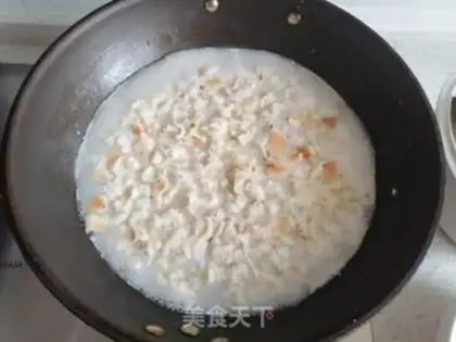 Make The lamb bubbly and the cold lamb step 7