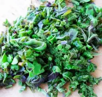 Make Fried eggs with sprouts step 2