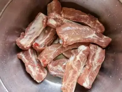 Make Saffron ribs step 0