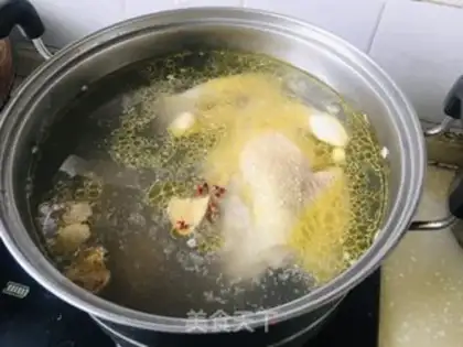 Make Boiled rooster step 3