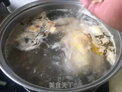 Make Boiled rooster step 4