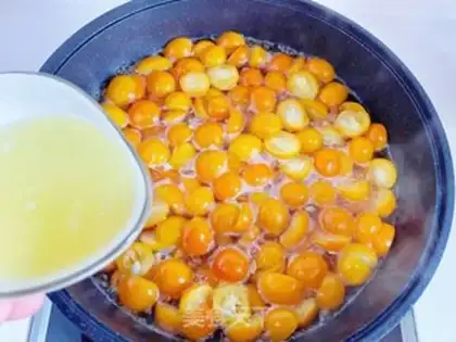 Make Ice cream and orange sauce step 5