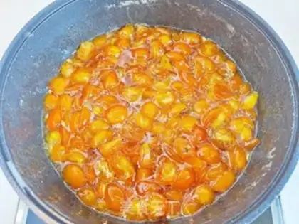 Make Ice cream and orange sauce step 6