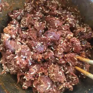 Make Spicy powdered beef step 6
