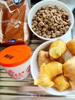 Make Homemade ginger mag and black ginger step 0