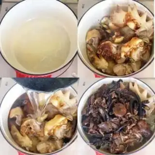 Make Chicken stew mushrooms step 2
