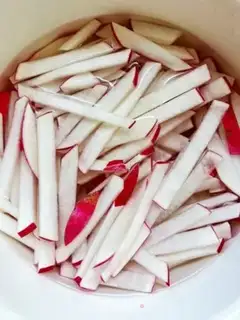 Make Sour and sweet radish step 3