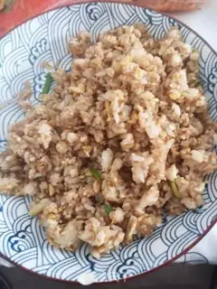 Make Egg fried rice step 3