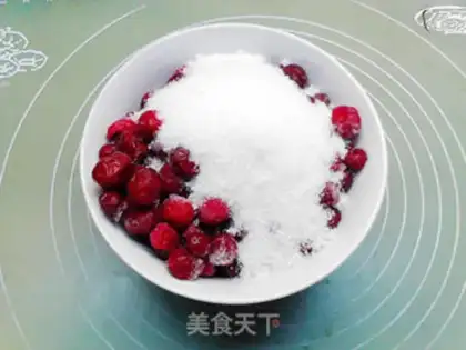 Make Cranberry jam step 1