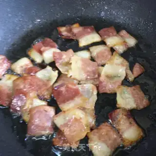 Make Bacon and cabbage step 2