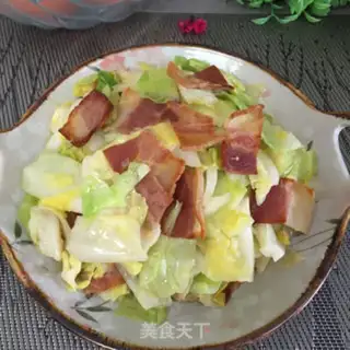 Make Bacon and cabbage step 5