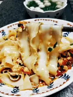 Make Tomato egg noodles step 13