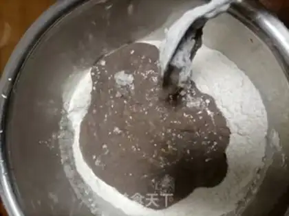 Make Red bean rice cake step 4