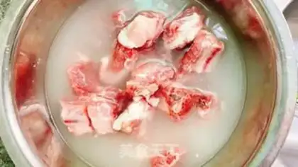 Make Burn the ribs step 1