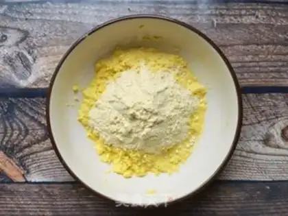 Make Milky-painted corn step 2