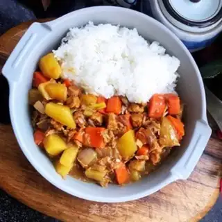 Make Pork potato curry step 11