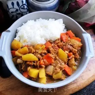 Make Pork potato curry step 12