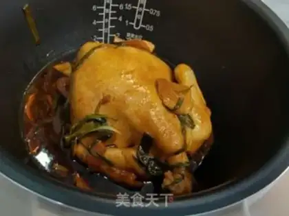 Make A chicken with a pan step 5
