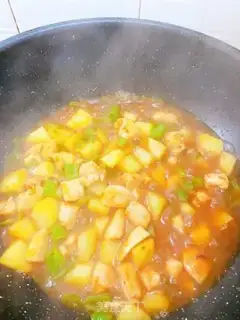Make Chicken chest, potatoes, rice step 6