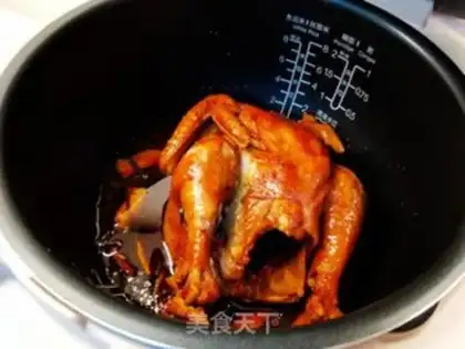 Make A chicken with a pan step 7