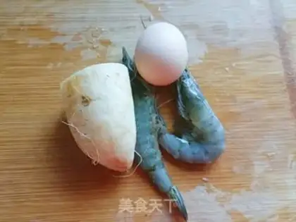 Make Rusty shrimp pancakes step 0