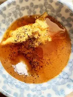 Make The first mustard sesame sauce with mushrooms step 3