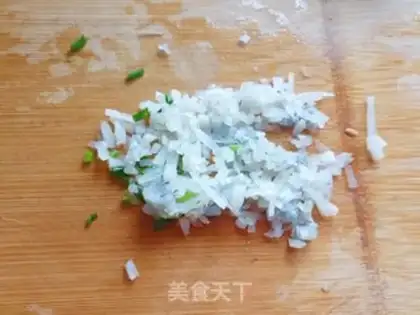 Make Rusty shrimp pancakes step 2