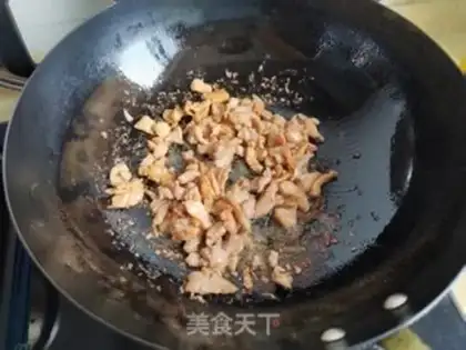 Make Sweet bean fried meat step 3