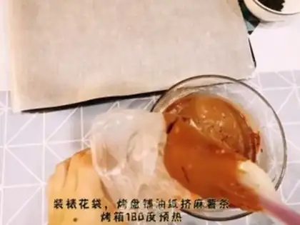 Make Chocolate fingers and potatoes step 2