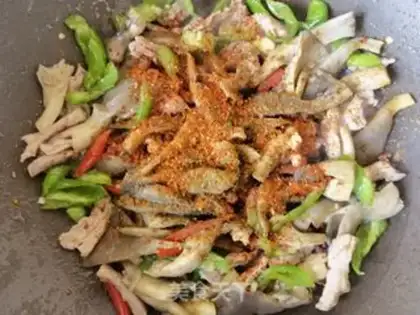 Make Sprinkles, fried meat step 14
