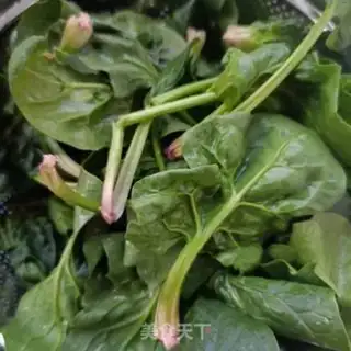 Make Spinach with pepper chicken step 0
