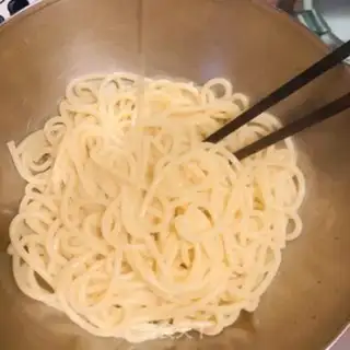 Make Breakfast pasta step 13