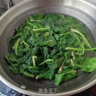 Make Spinach with pepper chicken step 3