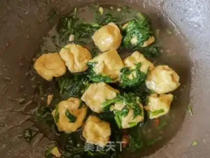 Make The soybean bubbling step 10