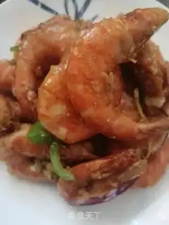 Make Garlic shrimp step 8
