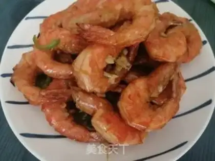 Make Garlic shrimp step 9