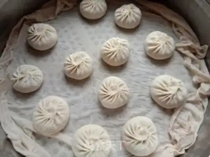 Make Wild onion mushroom buns step 10
