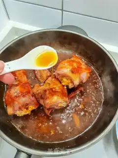 Make Salted egg yolk step 6