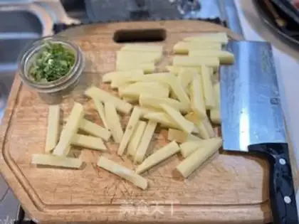 Make Potato steak step 1