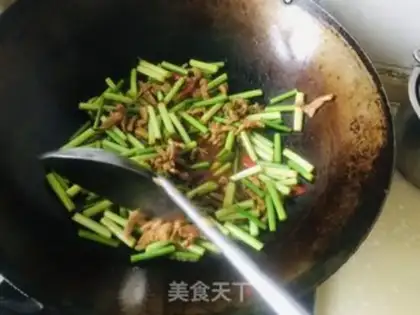 Make Garlic fried meat step 9