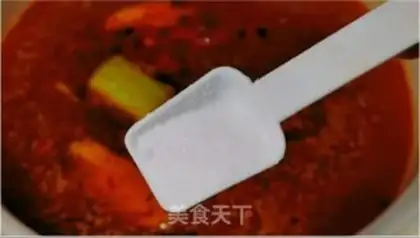 Make Duck tofu fan soup step 5