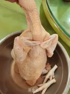 Make White pheasant step 1