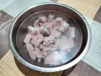 Make Pyramid evaporation ribs step 1